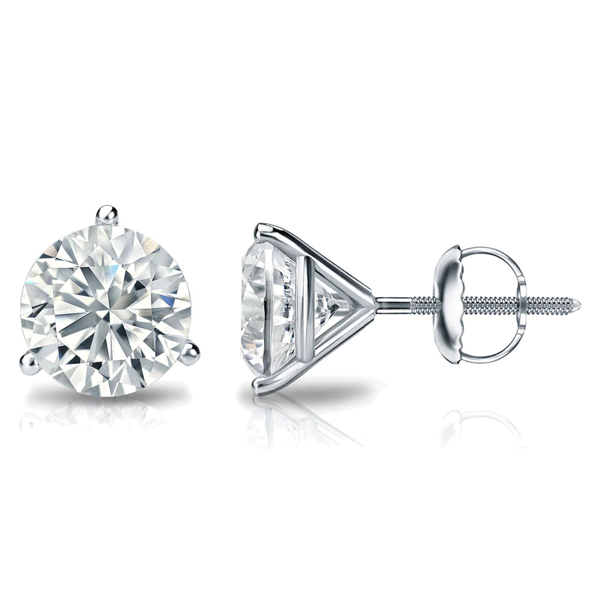 Jewelry Sale – Exclusive Styles At Lower Prices Affordable Luxury Fashion 1/4 Carat Round 14K White Gold 3 Prong Martini Set Diamond Solitaire Stud Earrings Jewelry Sale – Exclusive Styles At Lower Prices Affordable Luxury Fashion 1/4 Carat Round 14K White Gold 3 Prong Martini Set Diamond Solitaire Stud Earrings