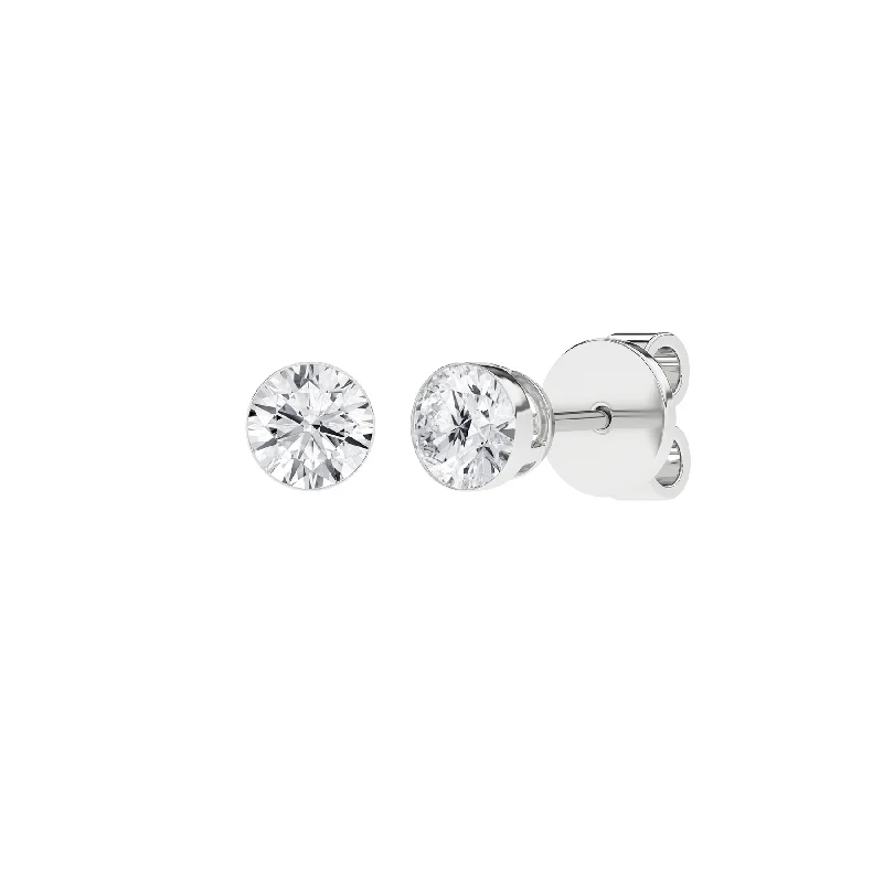 Affordable Luxury Jewelry For Every Occasion Limited Styles 1 Carat Round Lab Grown Diamond 14K Gold Seamless Solitaire Stud Earrings Affordable Luxury Jewelry For Every Occasion Limited Styles 1 Carat Round Lab Grown Diamond 14K Gold Seamless Solitaire Stud Earrings