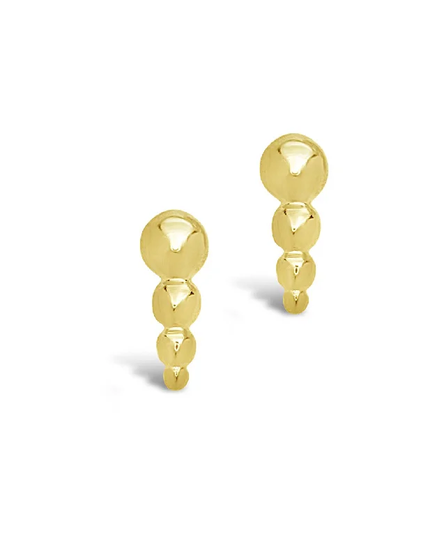 Buy More, Save More On Stunning Jewelry Pieces Limited Stock, Big Sale 14K Gold Graduated Beaded Bar Stud Earrings Buy More, Save More On Stunning Jewelry Pieces Limited Stock, Big Sale 14K Gold Graduated Beaded Bar Stud Earrings