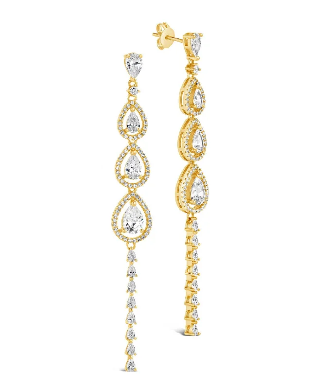 Premium Jewelry, Premium Discounts – Act Fast Exclusive Discounts Angela CZ Drop Stud Earrings Premium Jewelry, Premium Discounts – Act Fast Exclusive Discounts Angela CZ Drop Stud Earrings