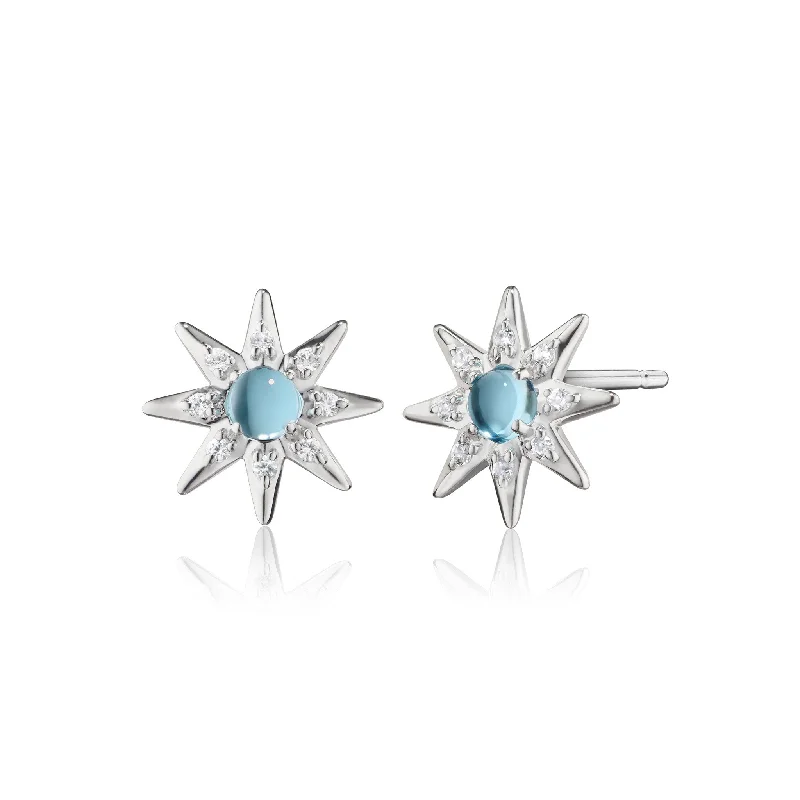 Celebrate With Sparkle – Jewelry Sale Now Live Exclusive Fashion Deals Blue Topaz & Sapphire Star Stud Earrings Celebrate With Sparkle – Jewelry Sale Now Live Exclusive Fashion Deals Blue Topaz & Sapphire Star Stud Earrings