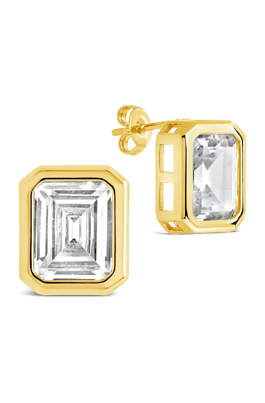 Flash Sale On Exquisite Jewelry – Don't Miss Out Flash Sale, Don'T Miss Camille Bezel CZ Statement Stud Earrings Flash Sale On Exquisite Jewelry – Don't Miss Out Flash Sale, Don'T Miss Camille Bezel CZ Statement Stud Earrings