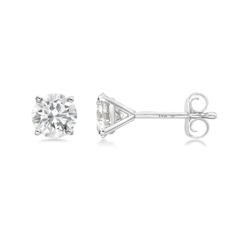 Shop Dazzling Jewelry At The Best Prices Style Breakthroughs Lab Grown Diamond Stud Earrings (1.00 ct.) in 14K Gold