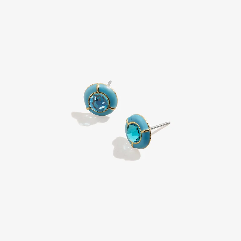 Exclusive Online Discounts On Stylish Jewelry Break Fashion Norms Crystal Stud Earrings, Sky Blue Exclusive Online Discounts On Stylish Jewelry Break Fashion Norms Crystal Stud Earrings, Sky Blue