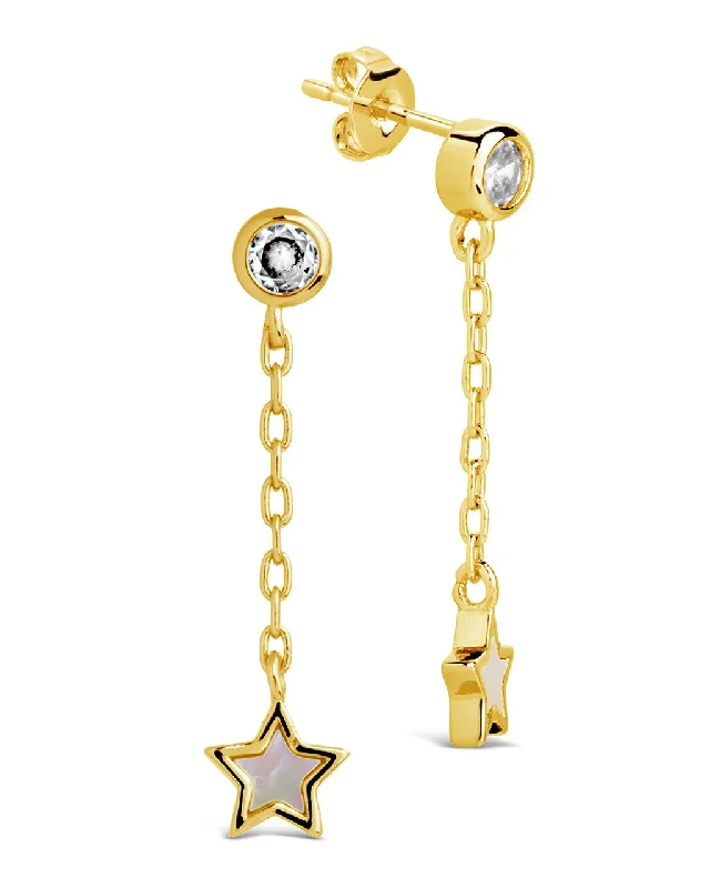 Unmissable Jewelry Clearance – Final Reductions Flirty Fashion Discounts Deja CZ & Moonstone Star Drop Stud Earrings Unmissable Jewelry Clearance – Final Reductions Flirty Fashion Discounts Deja CZ & Moonstone Star Drop Stud Earrings