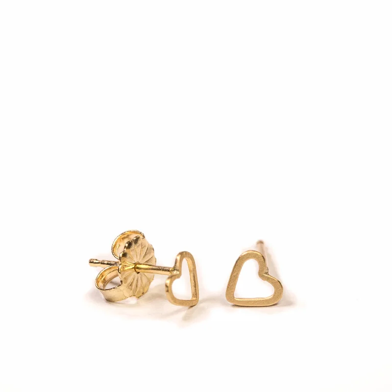 The Perfect Jewelry Piece At The Perfect Discount Elevated Casual Discounts <!--ER769-->wee heart stud earrings The Perfect Jewelry Piece At The Perfect Discount Elevated Casual Discounts <!--ER769-->wee heart stud earrings