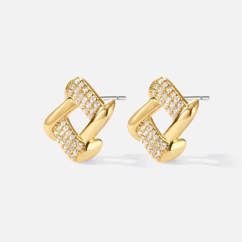 Exclusive Jewelry Sale – Shine For Less Holiday Glam Eternity Stud Earrings