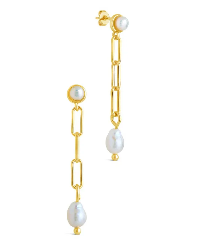 Exclusive Jewelry Bundles At Discounted Prices Special Offer For You Fayelynn Pearl & Chain Drop Stud Earrings Exclusive Jewelry Bundles At Discounted Prices Special Offer For You Fayelynn Pearl & Chain Drop Stud Earrings