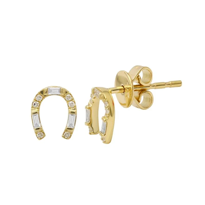 Affordable Luxury Jewelry For Every Occasion The Latest Trends LIA HORSESHOE STUD EARRINGS