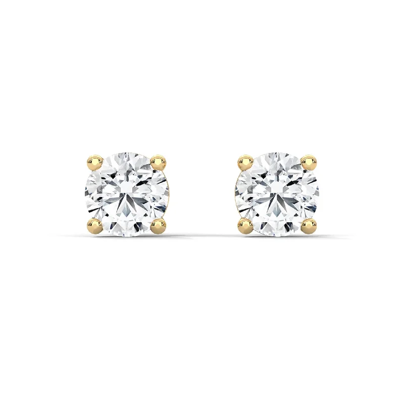 Handcrafted Jewelry Sale – Unique Designs At Low Prices Unleash Your Trend Driven Style Lab-Grown Diamond Round 4 Prong Stud Earrings Handcrafted Jewelry Sale – Unique Designs At Low Prices Unleash Your Trend Driven Style Lab-Grown Diamond Round 4 Prong Stud Earrings