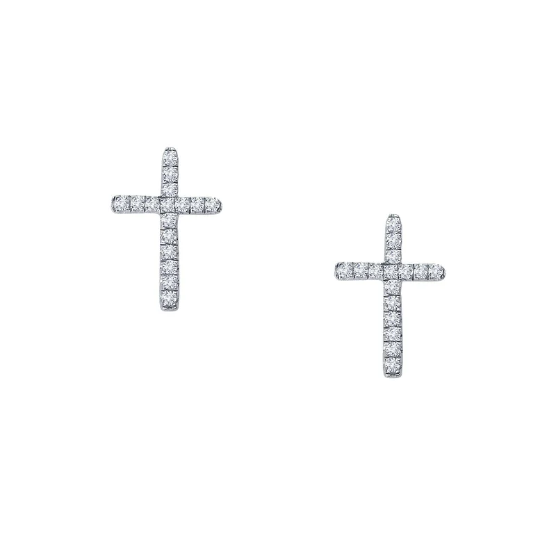 Clearance Sale On High-End Jewelry Collections Big Discounts Lafonn Simulated Diamond Dainty Cross Stud Earrings E2003CLP Clearance Sale On High-End Jewelry Collections Big Discounts Lafonn Simulated Diamond Dainty Cross Stud Earrings E2003CLP