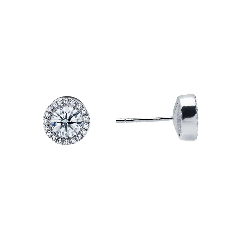 Fashion-Forward Geometric Jewelry For Contemporary Style Hot Picks Lafonn Simulated Diamond 0.80ct Halo Stud Earrings E2001CLP Fashion-Forward Geometric Jewelry For Contemporary Style Hot Picks Lafonn Simulated Diamond 0.80ct Halo Stud Earrings E2001CLP