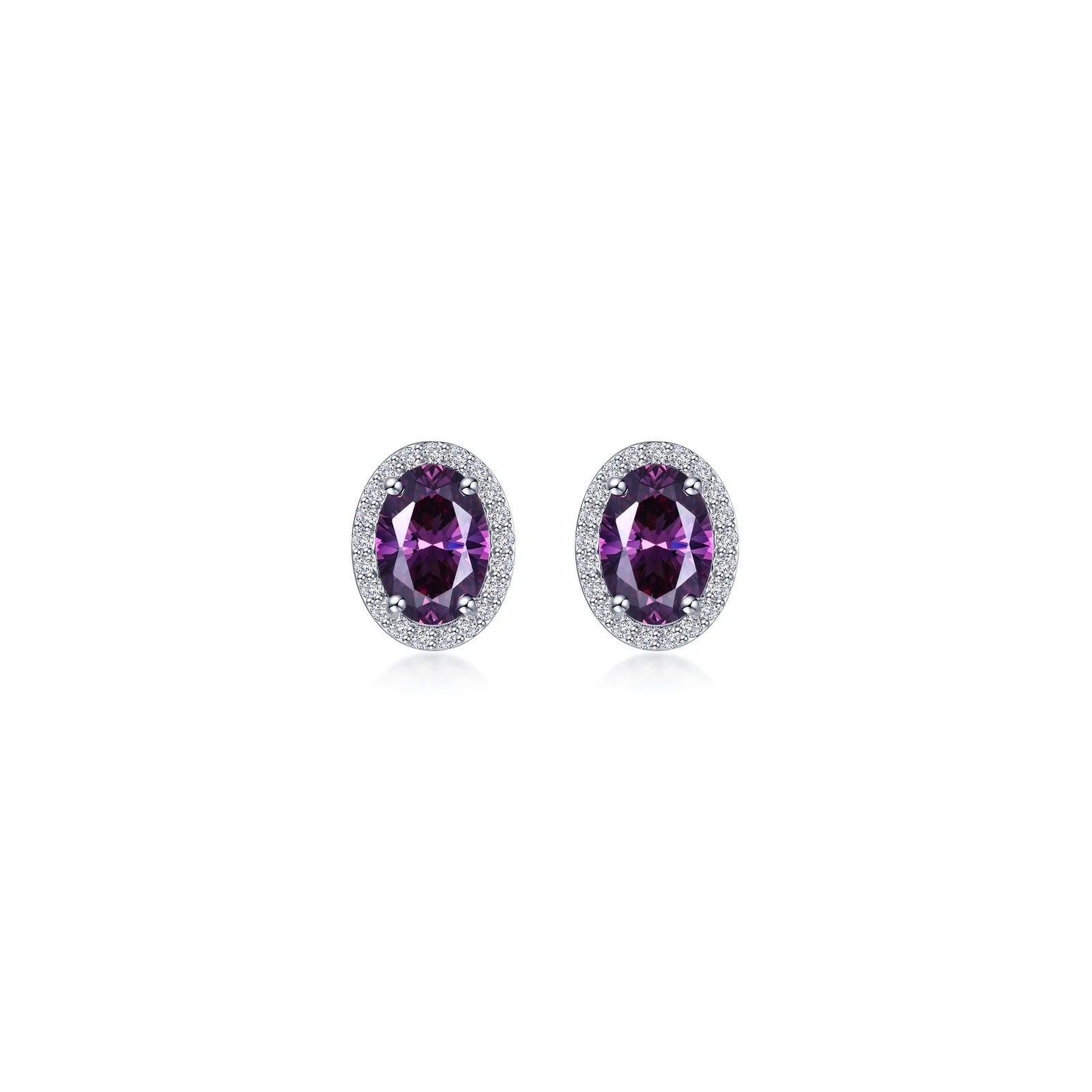 Get Your Favorite Jewelry At The Best Price Premium Style Lafonn Simulated Diamond & Amethyst Oval Halo Stud Earrings E0623AMP Get Your Favorite Jewelry At The Best Price Premium Style Lafonn Simulated Diamond & Amethyst Oval Halo Stud Earrings E0623AMP