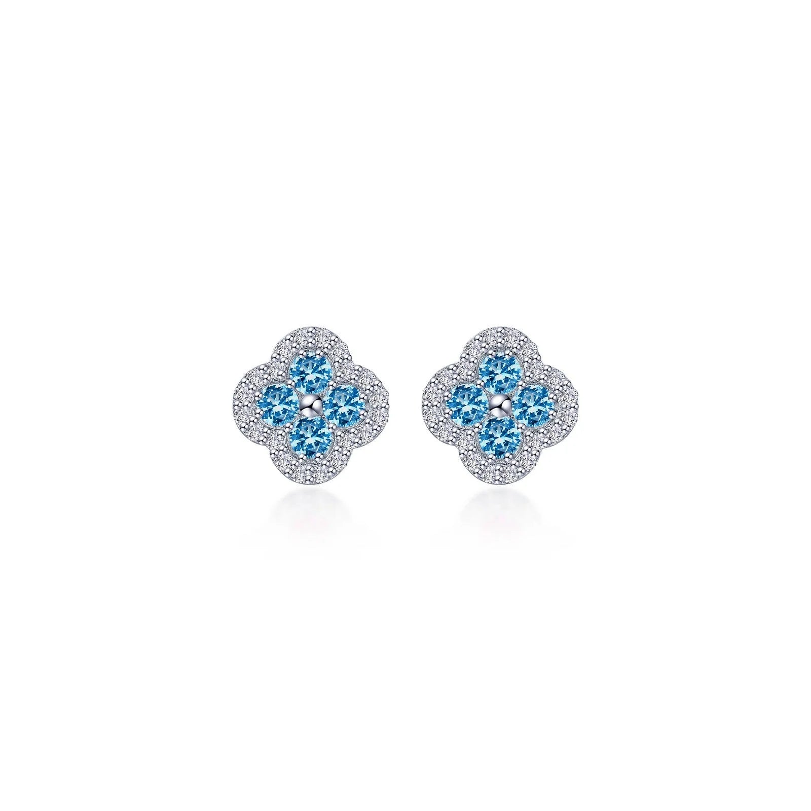 Timeless Jewelry At Special Discount Rates Trend Alert Lafonn Simulated Diamond & Blue Topaz Clover Halo Stud Earrings E0610BTP00 Timeless Jewelry At Special Discount Rates Trend Alert Lafonn Simulated Diamond & Blue Topaz Clover Halo Stud Earrings E0610BTP00