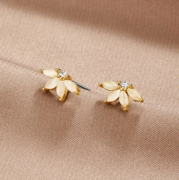 Shop Stylish Jewelry Now And Save Big Mega Sale Leaf Stud Earrings
