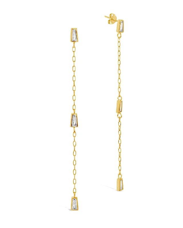 Seasonal Jewelry Deals – Elevate Your Style Save Big Lillian Square CZ Drop Stud Earrings Seasonal Jewelry Deals – Elevate Your Style Save Big Lillian Square CZ Drop Stud Earrings
