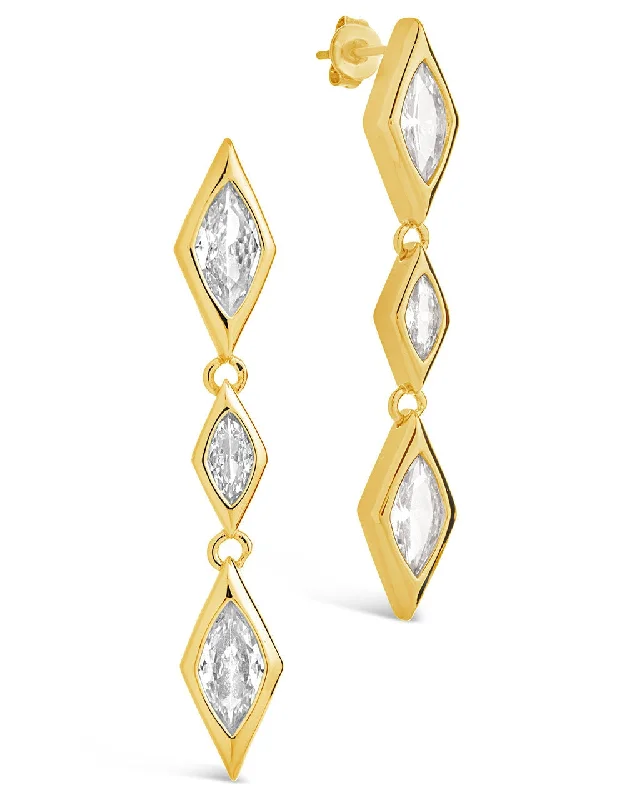 Get Ready To Sparkle – Special Jewelry Discounts Statement Fashion Offers Lissie CZ Drop Stud Earrings Get Ready To Sparkle – Special Jewelry Discounts Statement Fashion Offers Lissie CZ Drop Stud Earrings