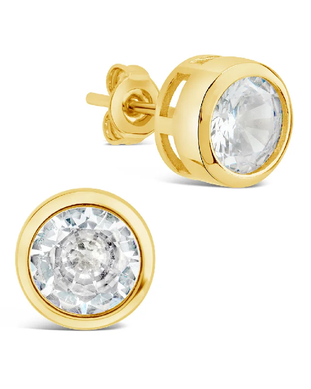 Shop Dazzling Jewelry At The Best Prices Seasonal Fashion Liv CZ Circle Stud Earrings Shop Dazzling Jewelry At The Best Prices Seasonal Fashion Liv CZ Circle Stud Earrings