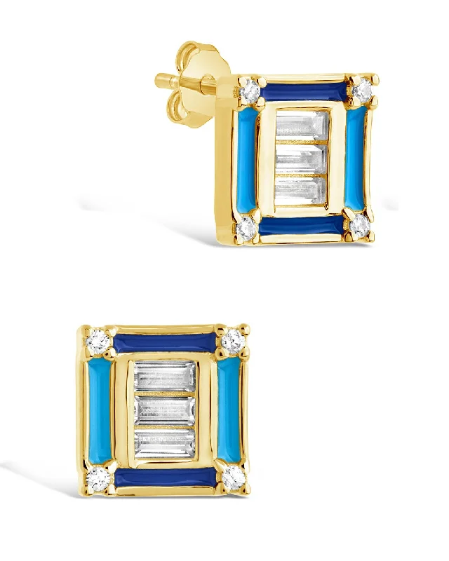 Elegant Jewelry, Affordable Luxury – Shop Now Fashionista Sale Luella CZ & Enamel Square Stud Earrings Elegant Jewelry, Affordable Luxury – Shop Now Fashionista Sale Luella CZ & Enamel Square Stud Earrings