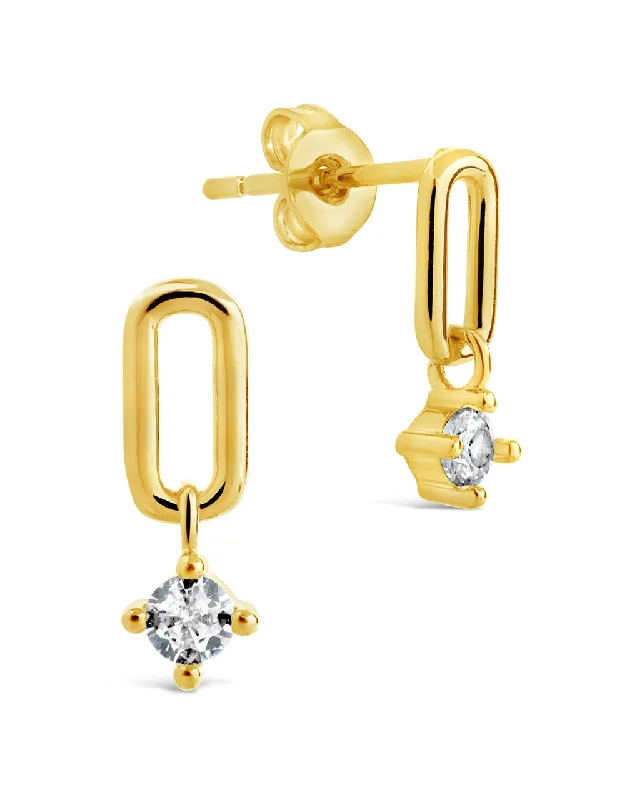 Exclusive Gemstone Jewelry At Special Prices Minimalist Fashion Sale Sterling Silver Mandy CZ Oval Drop Stud Earrings Exclusive Gemstone Jewelry At Special Prices Minimalist Fashion Sale Sterling Silver Mandy CZ Oval Drop Stud Earrings