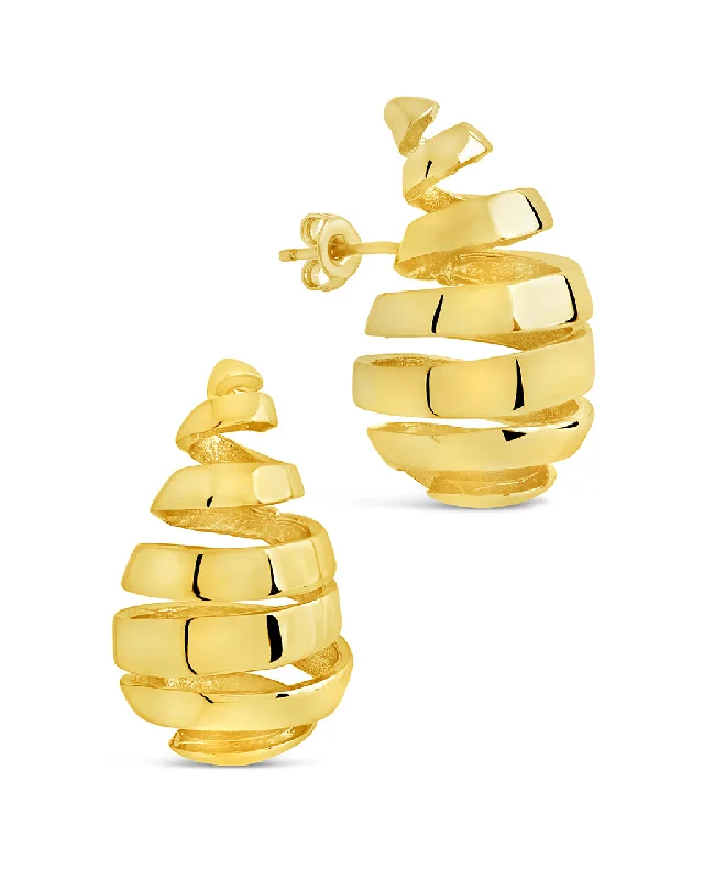Limited-Time Jewelry Sale – Elegant Styles At Less Seasonal Clearance Margot Ribbed Stud Earrings Limited-Time Jewelry Sale – Elegant Styles At Less Seasonal Clearance Margot Ribbed Stud Earrings