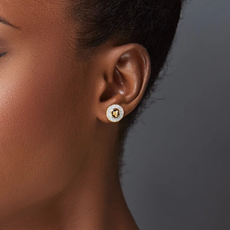 Premium Jewelry At Special Low Prices For A Limited Time Unleash Your Trend Driven Style Medusa Diamond Stud Earrings in 18k Gold Premium Jewelry At Special Low Prices For A Limited Time Unleash Your Trend Driven Style Medusa Diamond Stud Earrings in 18k Gold