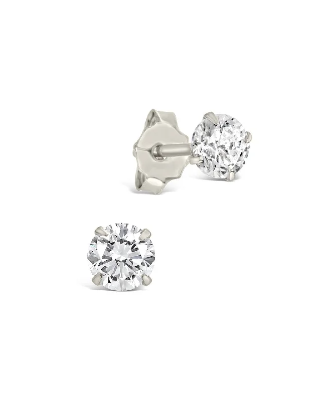 Sparkle On A Budget – Fine Jewelry For Less Polished Style Deals Men's Sterling Silver Everyday CZ Stud Earrings Sparkle On A Budget – Fine Jewelry For Less Polished Style Deals Men's Sterling Silver Everyday CZ Stud Earrings