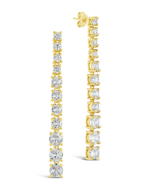 Elegant Jewelry Styles At Budget-Friendly Prices Elevated Casual Discounts Natasha CZ Drop Stud Earrings