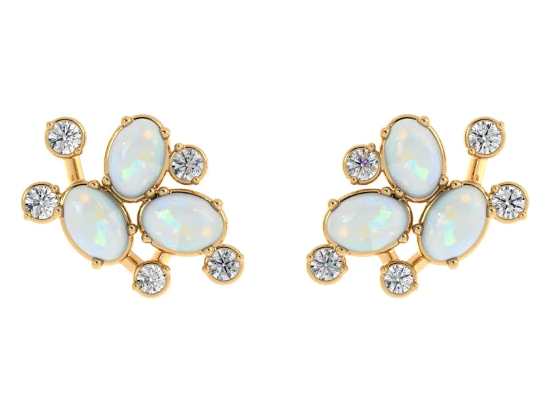 Luxury Jewelry Sale – Sparkle For Less Chic And Edgy Constellation Stud Earrings