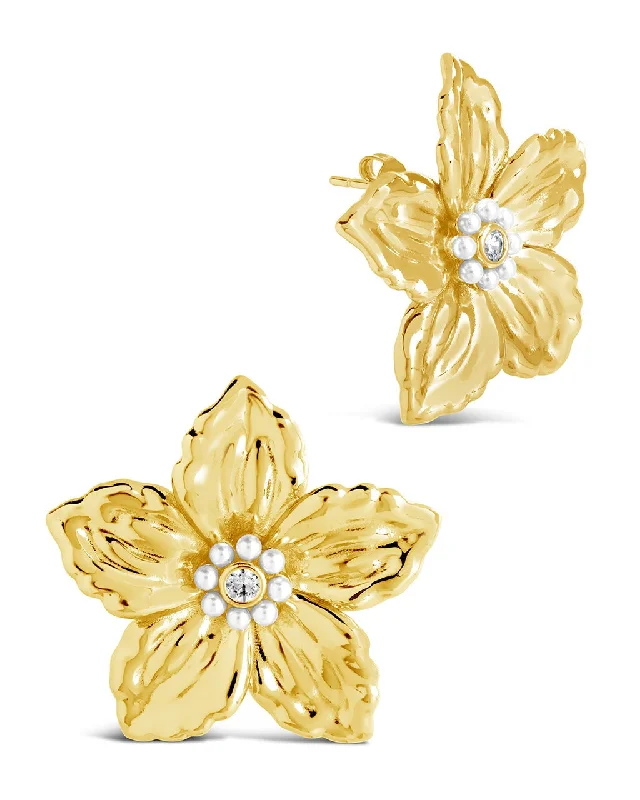 Don't Miss Our Biggest Jewelry Sale Of The Season Timeless Style Promotions Ottilia Pearl & CZ Flower Stud Earrings Don't Miss Our Biggest Jewelry Sale Of The Season Timeless Style Promotions Ottilia Pearl & CZ Flower Stud Earrings