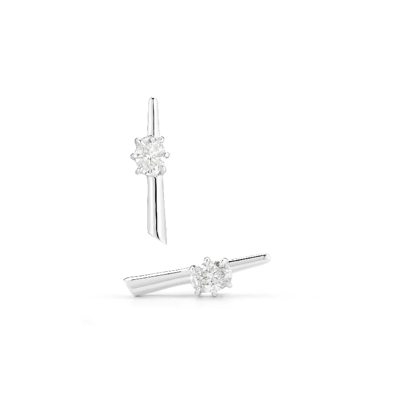 18K White Gold
