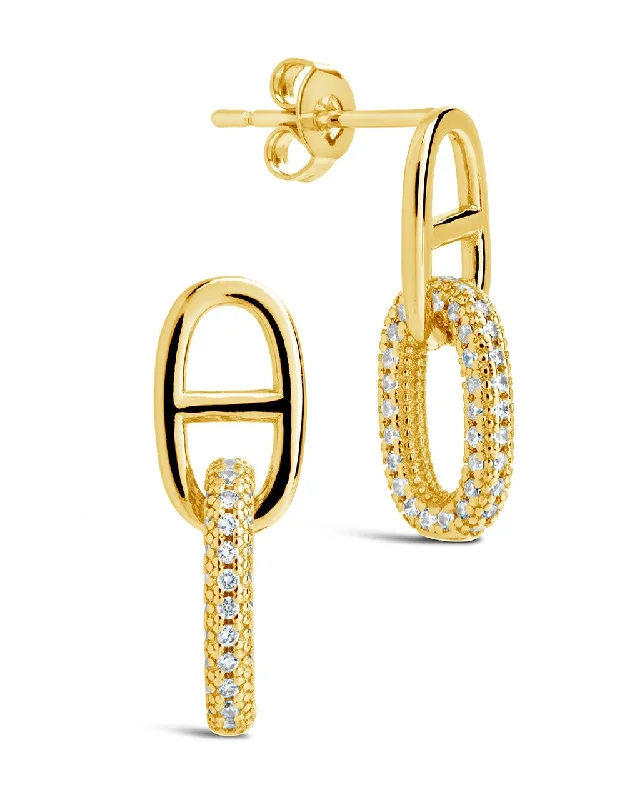 Gorgeous Jewelry, Limited-Time Savings Glamorous Fashion Offers Reina CZ Chain Link Drop Stud Earrings Gorgeous Jewelry, Limited-Time Savings Glamorous Fashion Offers Reina CZ Chain Link Drop Stud Earrings