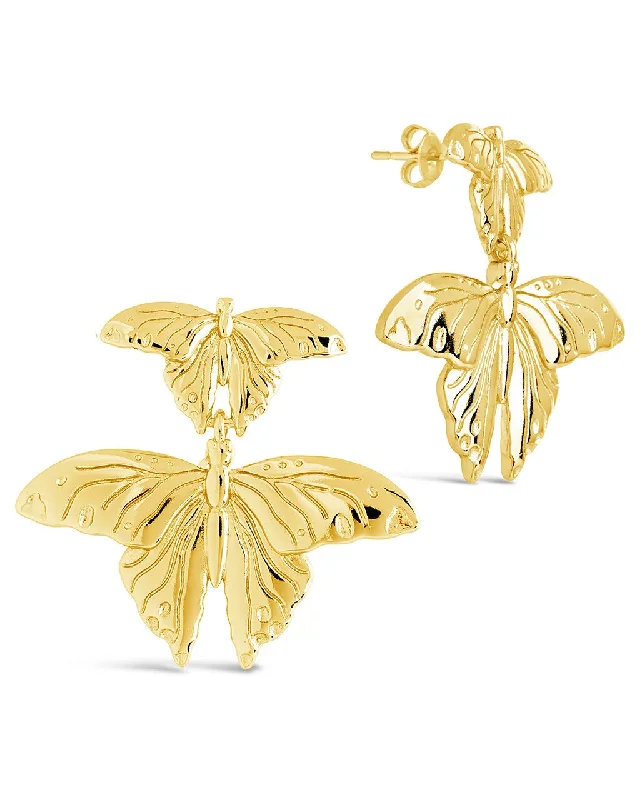 Jewelry Clearance Event – Stock Up Before It's Over Hot Deals Rowena Butterfly Drop Stud Earrings Jewelry Clearance Event – Stock Up Before It's Over Hot Deals Rowena Butterfly Drop Stud Earrings