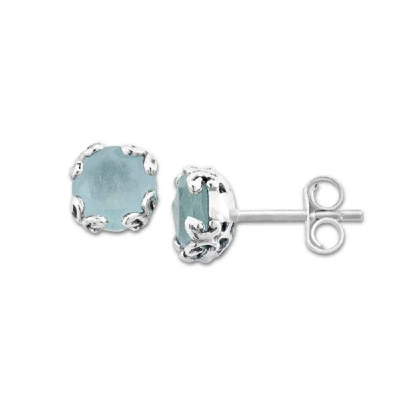 Accessorize For Less – Luxury Jewelry At Affordable Prices Quick Grab Deals Samuel B. Aquamarine Birthstone Glow Stud Earrings - March Accessorize For Less – Luxury Jewelry At Affordable Prices Quick Grab Deals Samuel B. Aquamarine Birthstone Glow Stud Earrings - March