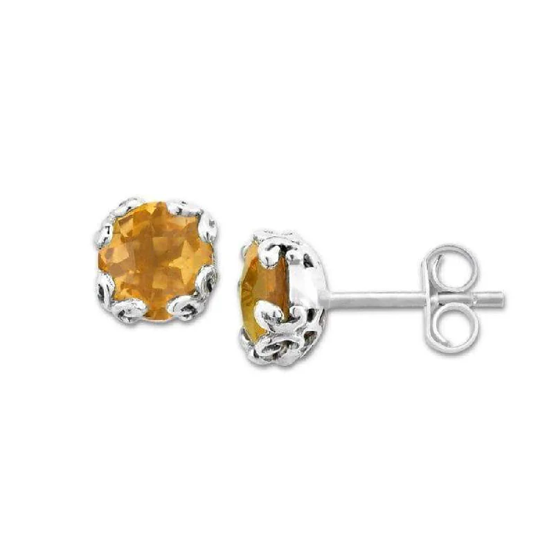 Celebrate Every Occasion With Sparkling Savings New In This Season Samuel B. Citrine Birthstone Glow Stud Earrings - November Celebrate Every Occasion With Sparkling Savings New In This Season Samuel B. Citrine Birthstone Glow Stud Earrings - November