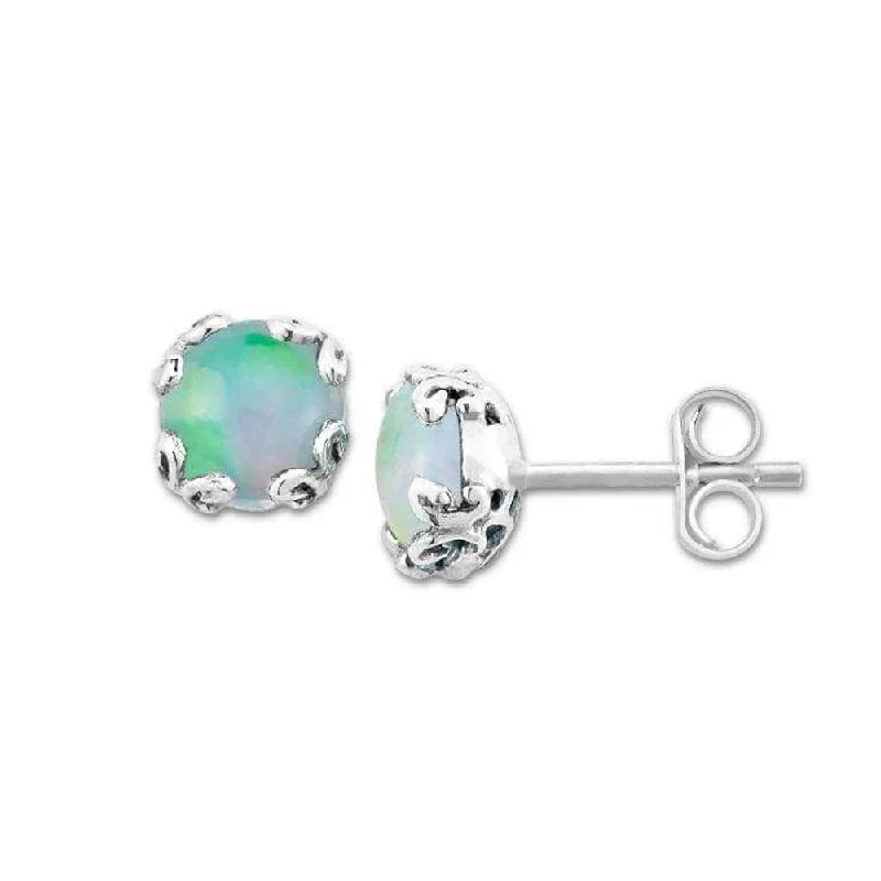 Timeless Jewelry Styles At Wallet-Friendly Prices Hot Sale Samuel B. Opal Birthstone Glow Stud Earrings - October Timeless Jewelry Styles At Wallet-Friendly Prices Hot Sale Samuel B. Opal Birthstone Glow Stud Earrings - October