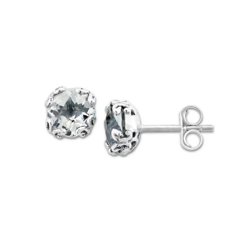 Bold And Beautiful Jewelry Now At Irresistible Prices Budget Friendly Samuel B. White Topaz Birthstone Glow Stud Earrings - April Bold And Beautiful Jewelry Now At Irresistible Prices Budget Friendly Samuel B. White Topaz Birthstone Glow Stud Earrings - April