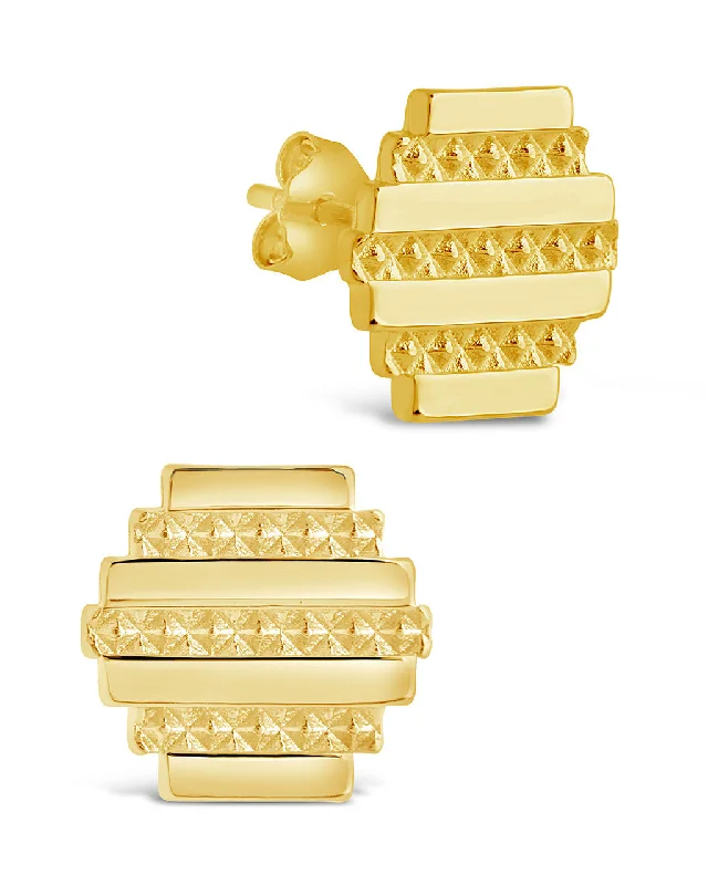 Get The Jewelry You Love At A Price You Love Ends Soon Sezia Textured Stud Earrings