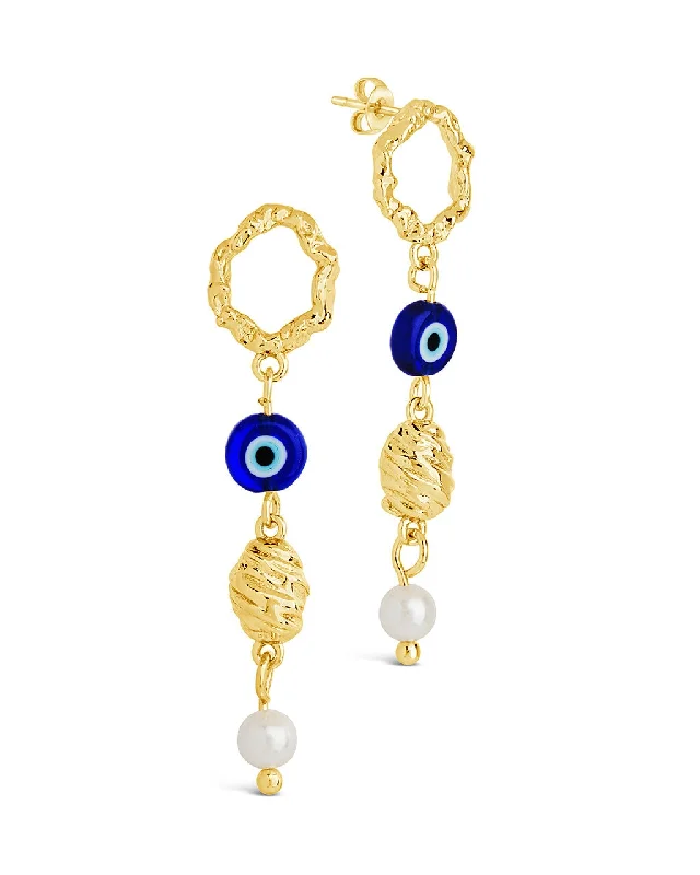 Bold And Beautiful Jewelry Now At Irresistible Prices Best Deals Of The Season Sibyl Pearl & Evil Eye Drop Stud Earrings Bold And Beautiful Jewelry Now At Irresistible Prices Best Deals Of The Season Sibyl Pearl & Evil Eye Drop Stud Earrings