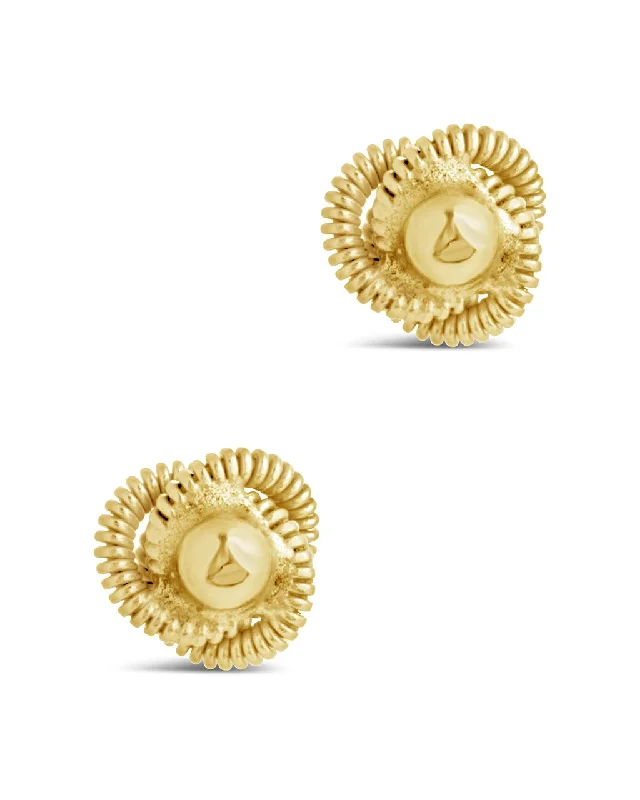 Luxury Jewelry At Unbeatable Discounts Style Upgrade Sterling Silver Braided Knot & Sphere Stud Earrings Luxury Jewelry At Unbeatable Discounts Style Upgrade Sterling Silver Braided Knot & Sphere Stud Earrings