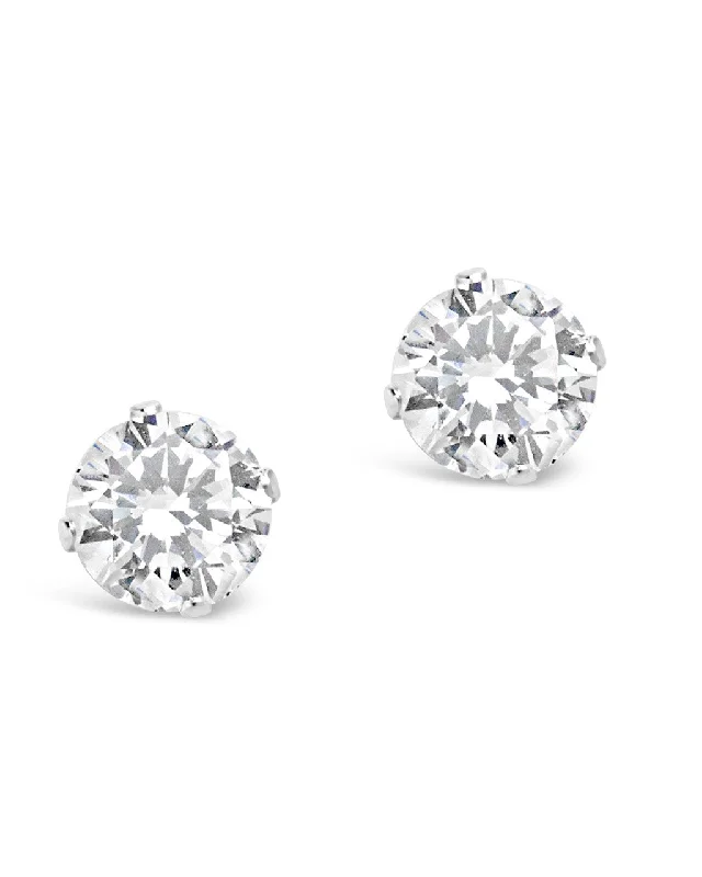 Limited-Time Offer On Premium Jewelry Collections Weekend Exclusive Sterling Silver CZ Stud Earrings Limited-Time Offer On Premium Jewelry Collections Weekend Exclusive Sterling Silver CZ Stud Earrings