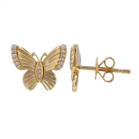 Seasonal Jewelry Deals – Elevate Your Style Unleash Your Fashion TAYLOR FLUTED BUTTERFLY STUD EARRINGS Seasonal Jewelry Deals – Elevate Your Style Unleash Your Fashion TAYLOR FLUTED BUTTERFLY STUD EARRINGS