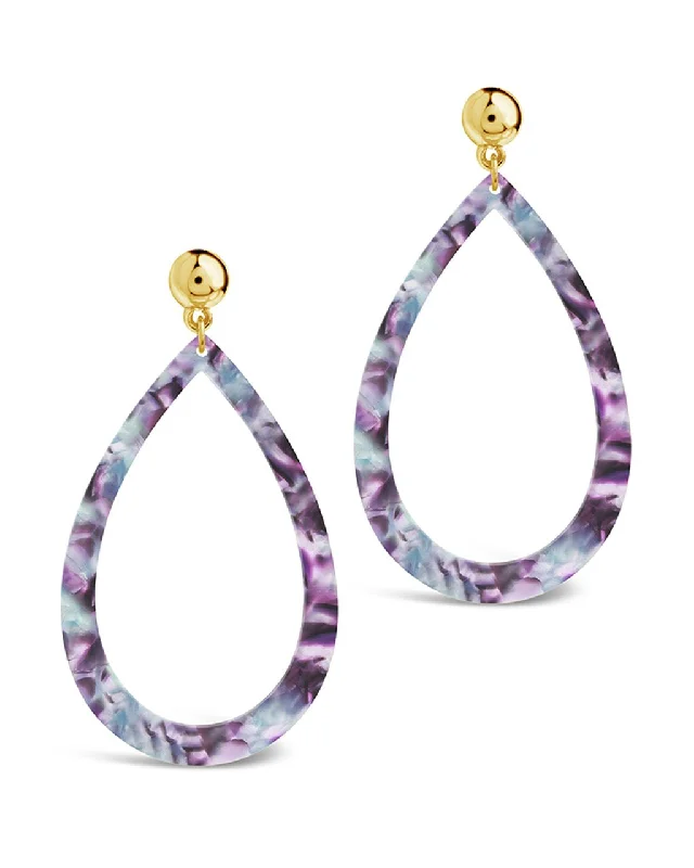 Fashion-Forward Jewelry At Incredible Prices Spring Fashion Teardrop Resin Stud Earrings Fashion-Forward Jewelry At Incredible Prices Spring Fashion Teardrop Resin Stud Earrings