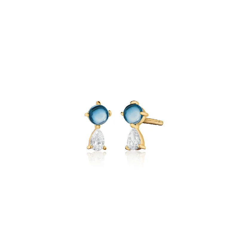 Fine Jewelry, Limited-Time Offers Available Athleisure Style Sale The Nebula Blue Aquamarine & Diamond Stud Earrings Fine Jewelry, Limited-Time Offers Available Athleisure Style Sale The Nebula Blue Aquamarine & Diamond Stud Earrings