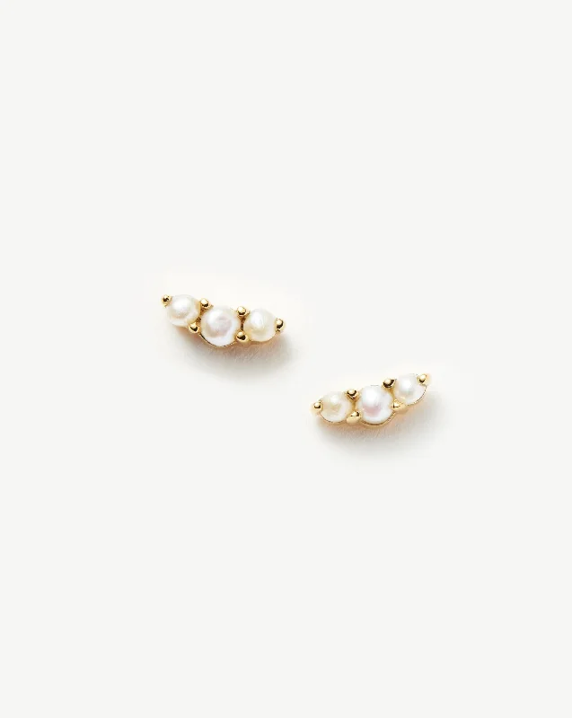 The Biggest Jewelry Sale Of The Year Is Here Limited-Time Offer Trio Stud Earrings