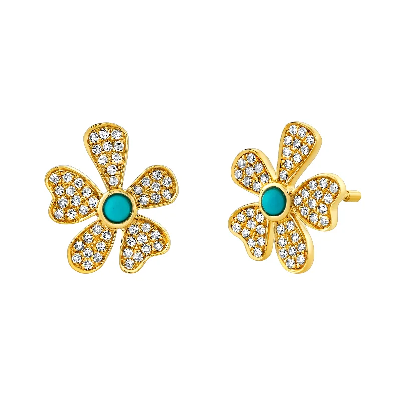 Elegant Jewelry At Unbeatable Offers – Shop Before It's Gone Chic Style, Always In Vogue Turquoise Flower Stud Earrings Elegant Jewelry At Unbeatable Offers – Shop Before It's Gone Chic Style, Always In Vogue Turquoise Flower Stud Earrings