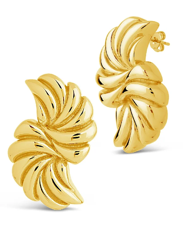 Jewelry Clearance – Final Chance To Save Big New In This Season Twisted Croissant Stud Earrings Jewelry Clearance – Final Chance To Save Big New In This Season Twisted Croissant Stud Earrings
