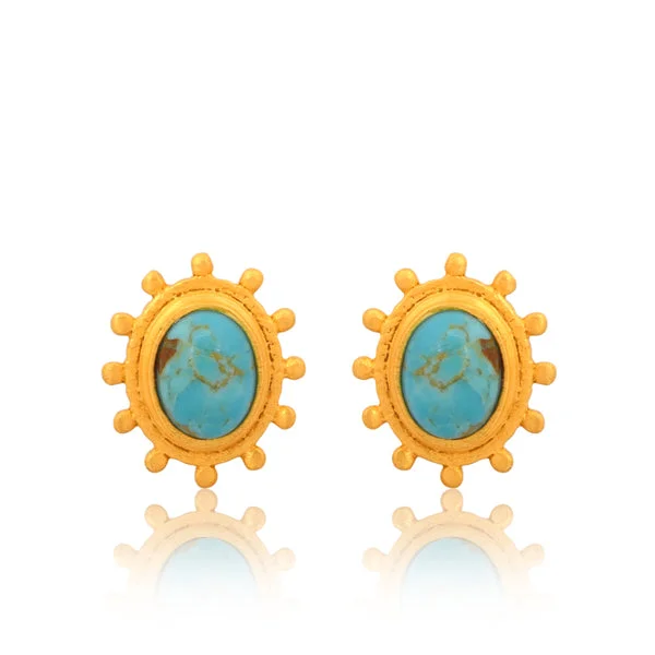 Unmissable Deals On Handmade Jewelry Collections New Season Fashion Preview Sale Up Until Sunrise Stud Earrings - Turquoise Unmissable Deals On Handmade Jewelry Collections New Season Fashion Preview Sale Up Until Sunrise Stud Earrings - Turquoise