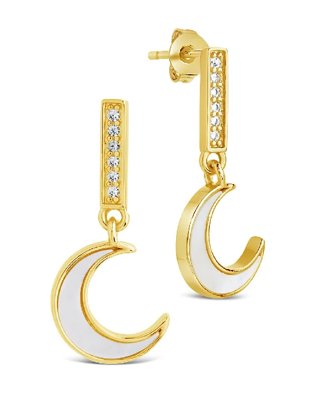 Personalized Jewelry Sale – Unique Gifts At Low Prices Exclusive Deals Online Valeria CZ & Moonstone Crescent Drop Stud Earrings Personalized Jewelry Sale – Unique Gifts At Low Prices Exclusive Deals Online Valeria CZ & Moonstone Crescent Drop Stud Earrings