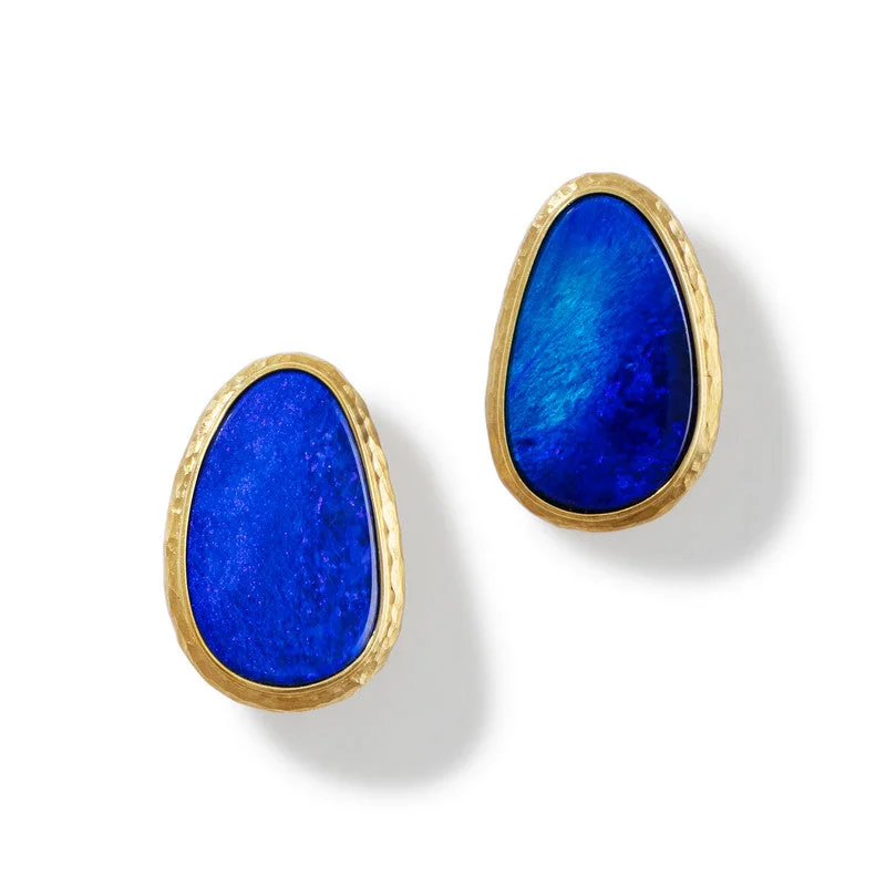 Grab Your Favorite Jewelry At The Lowest Prices Fashion Frontiers Women's Australian Opal Stud Earrings Grab Your Favorite Jewelry At The Lowest Prices Fashion Frontiers Women's Australian Opal Stud Earrings